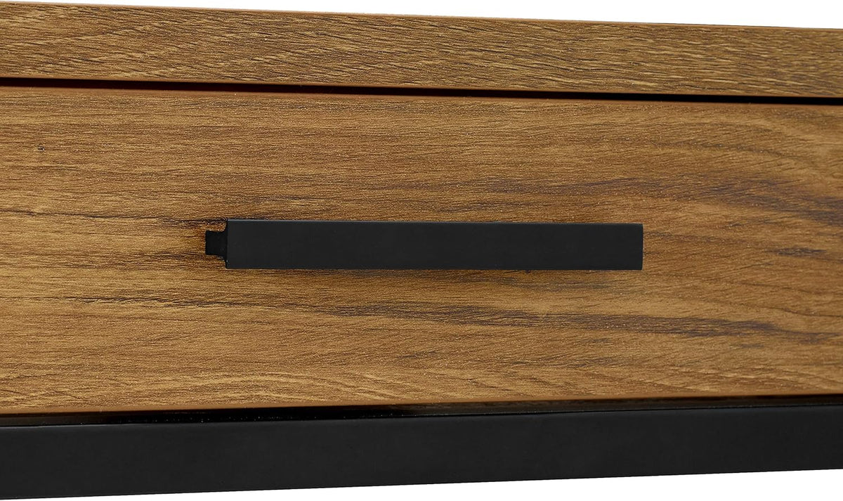 Brown Mahogany Writing Desk with 2 Drawers D7203
