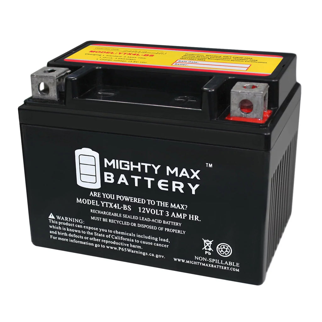 12VX4L SLA Battery B308