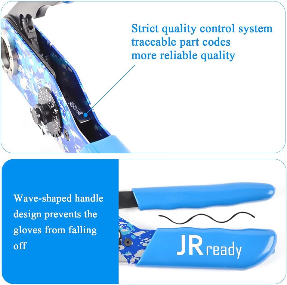 Crimping Tool Kit with 5 Adjustable Positioner for Heavy Duty Connector Y1550