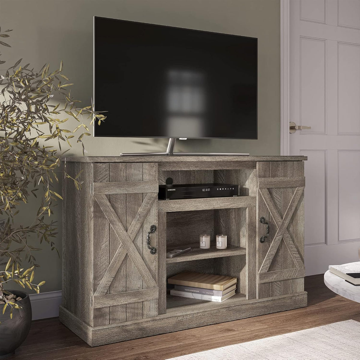 47 Inch Electric Fireplace TV Stand B161
