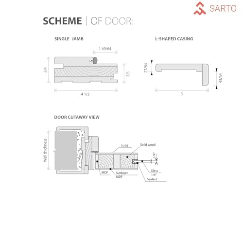 48 x 84 inches Solid French Double Doors H523