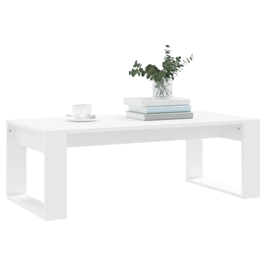 White Engineered Wood Coffee Table S2357