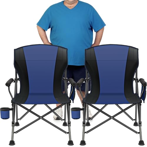 Oversized Folding Camping Chair 2 Pack E836