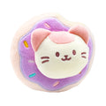6” Small Squishy Donut Blanket Plush Cat Stuffed Animal Toy K966694