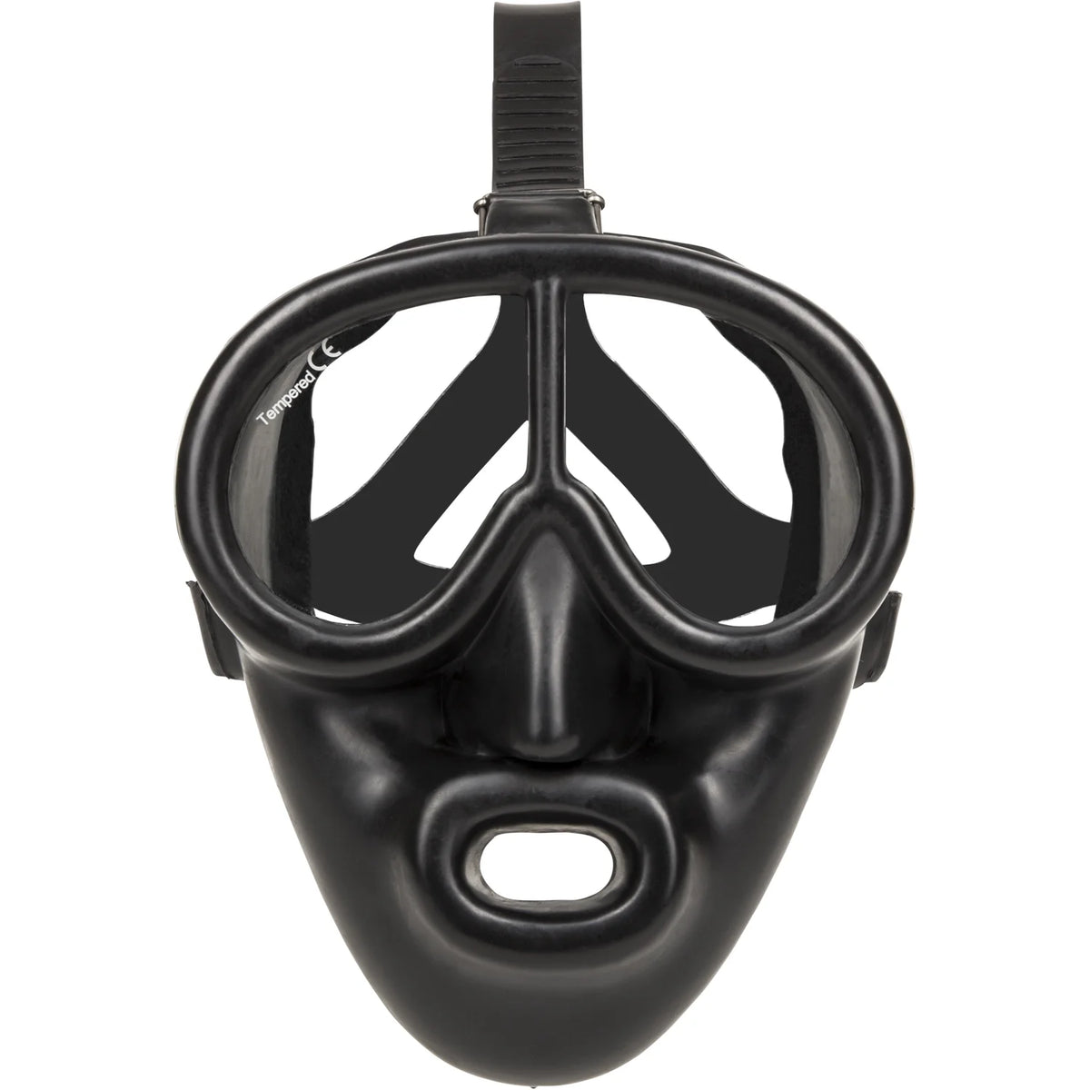 Black Rubber Dive Mask P807