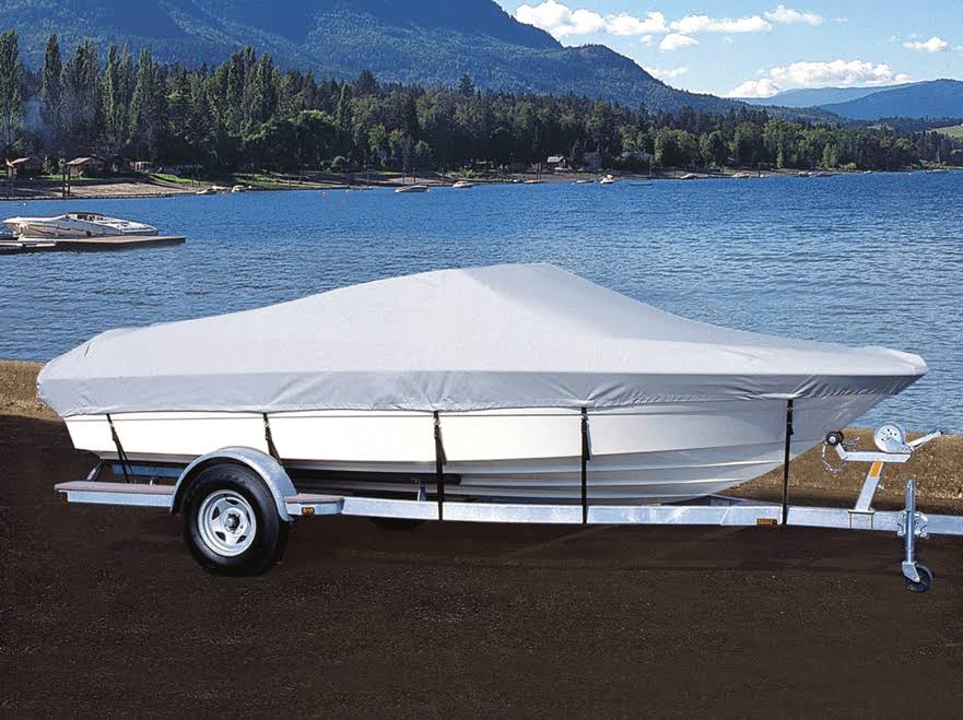 Navy Blue V-Hull Runabout Cover P864497