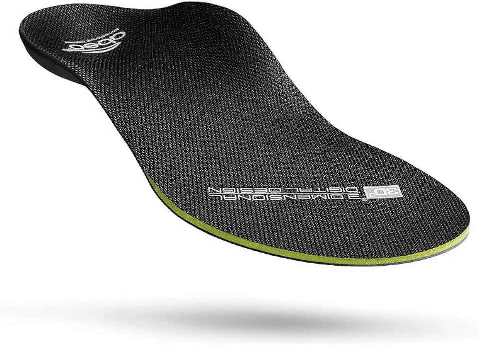 Black Arch Support Shoe Insoles C317