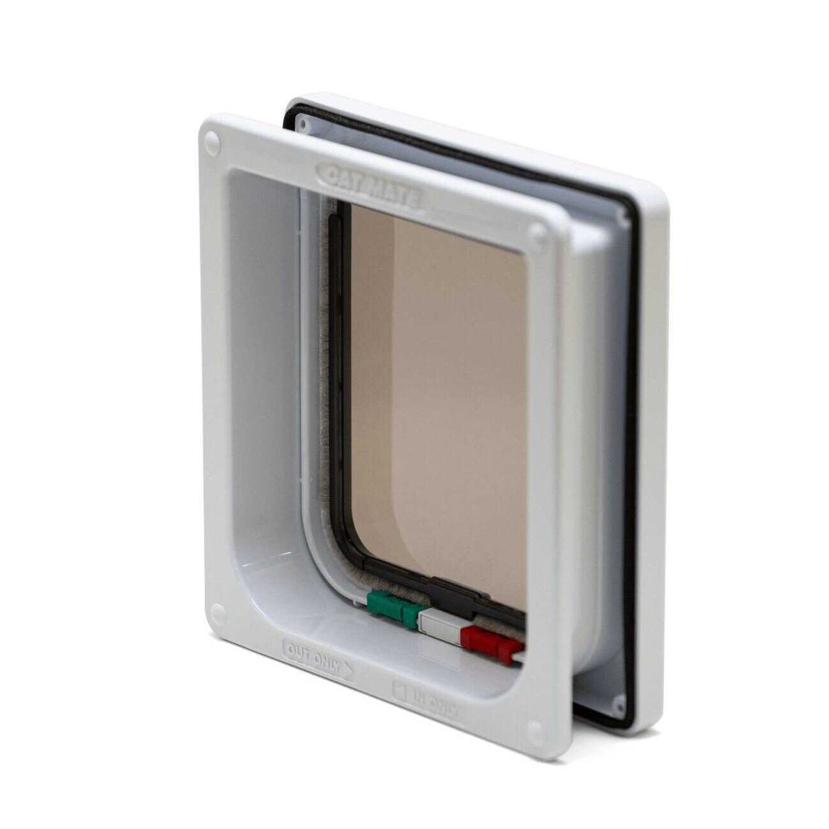 4 Way Locking Cat Flap with Door Liner S119154