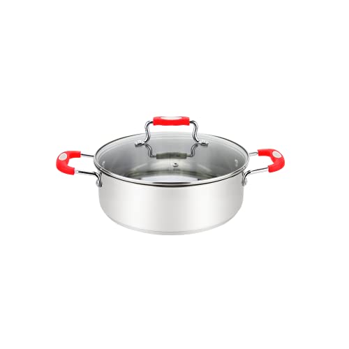 Stainless Steel Casserole Pot, 5 Quart Dutch Oven R9947