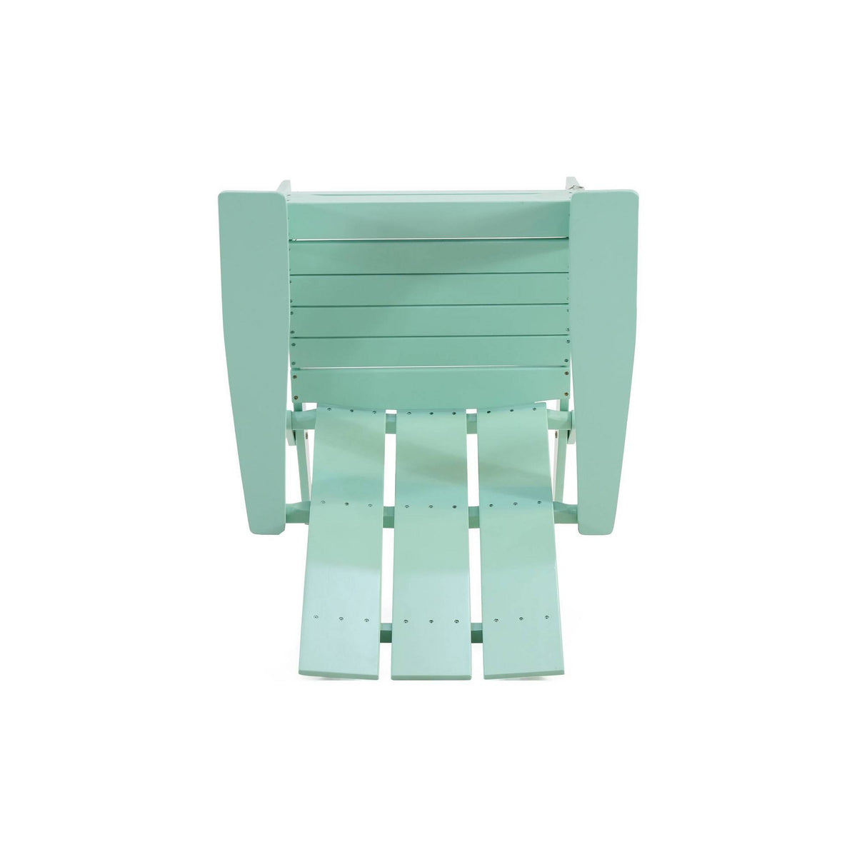 Light Mint Acacia Wood Foldable Adirondack Chair G2889