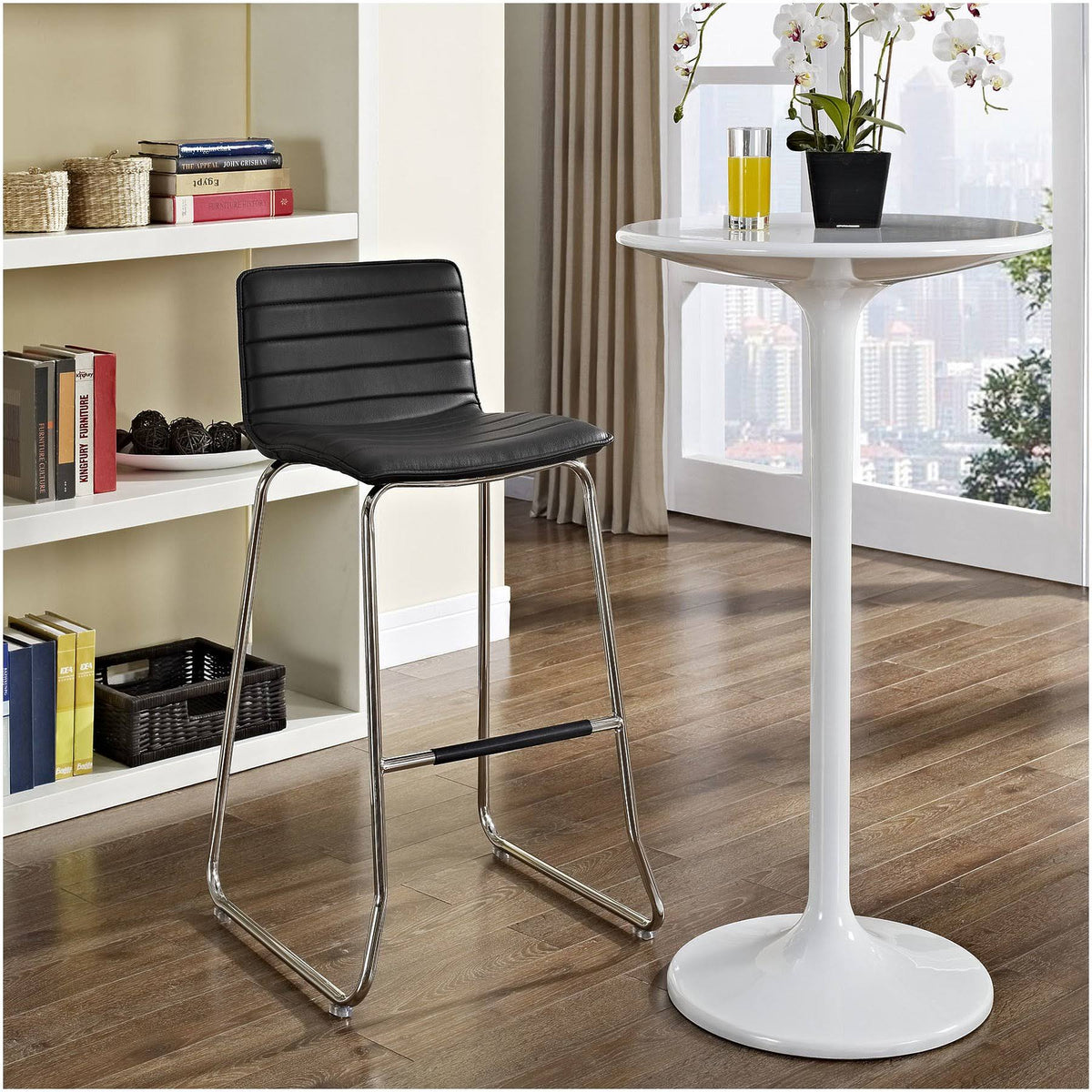 Black Bar Stool C8800
