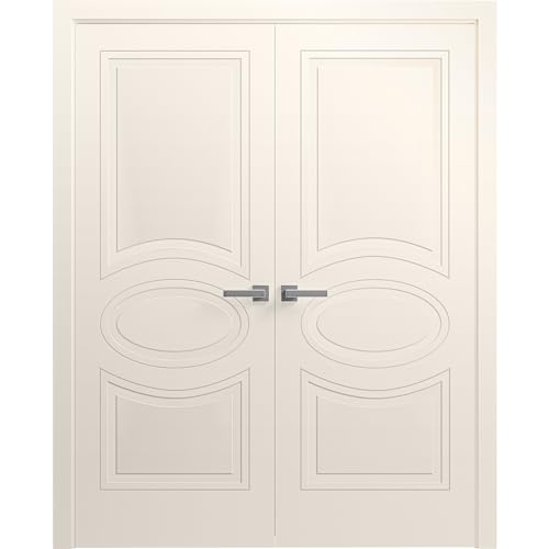 48 x 84 inches Solid French Double Doors H523