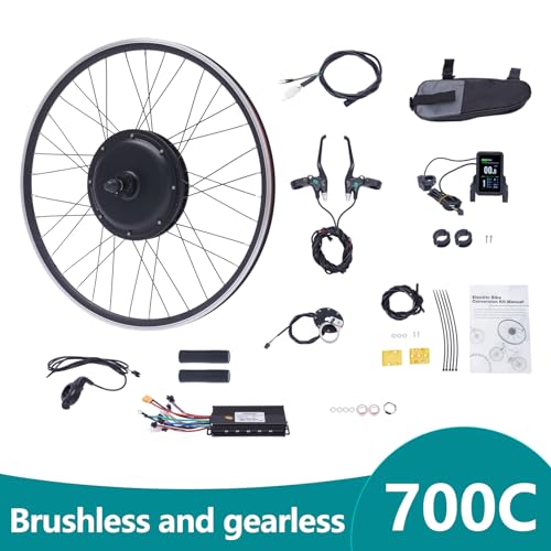 Electric Bicycle Motor Kit with Dual Mode Controller LED Display P423201