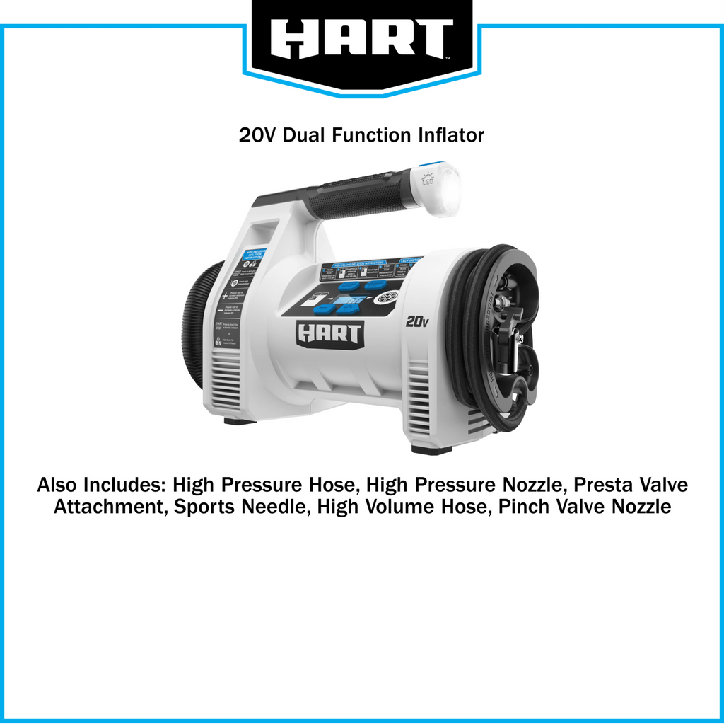 Cordless Dual Function Digital Inflator B122774