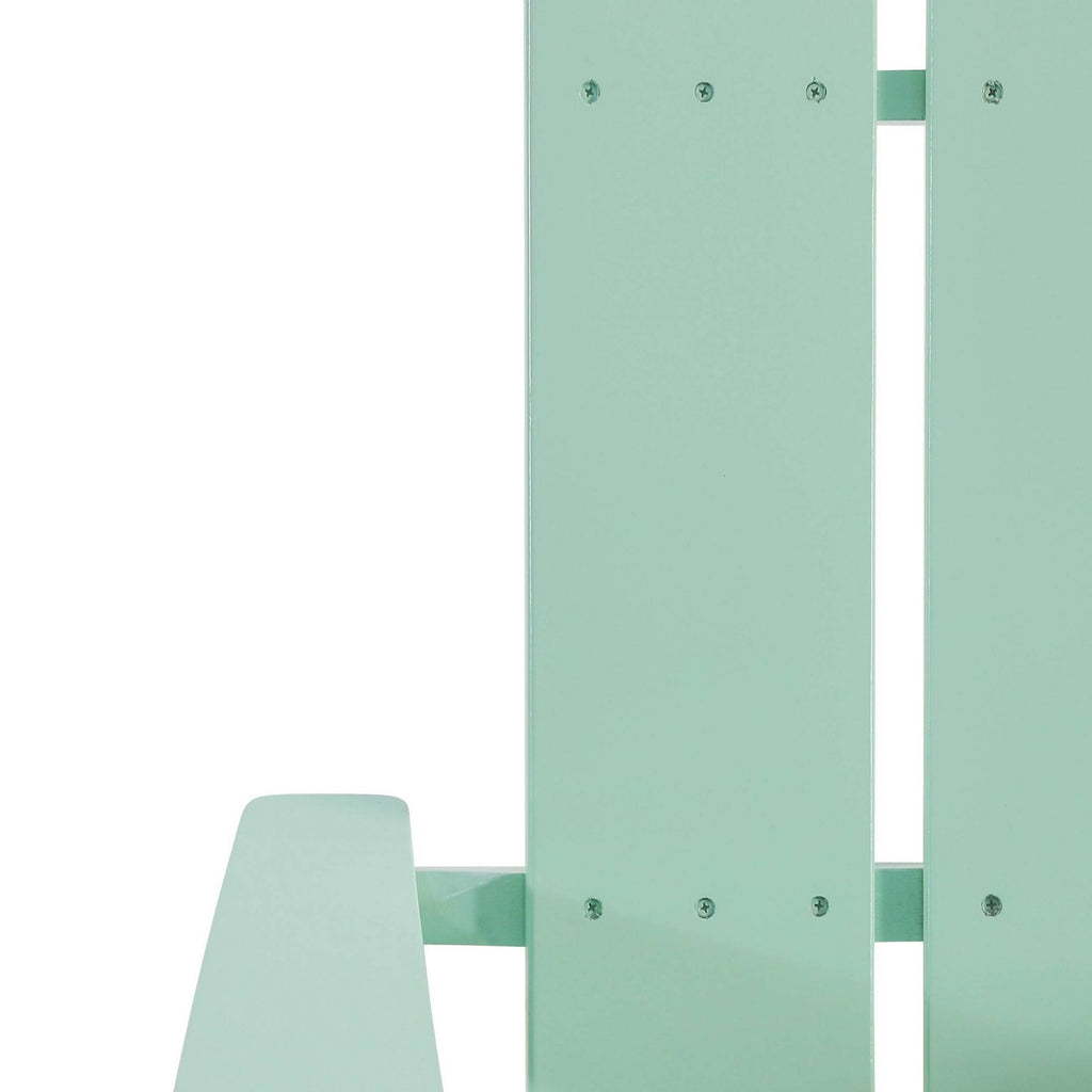 Light Mint Acacia Wood Foldable Adirondack Chair G2889