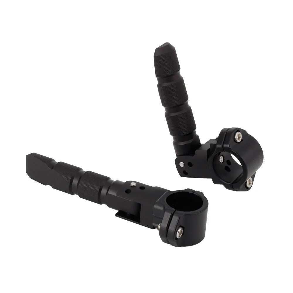 Universal Motorcycle 360 Rotatable Highway Crash Bar Foot Pegs D350