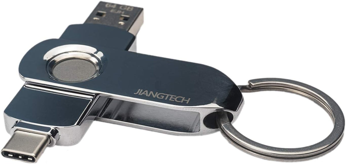 Fingerprint Encrypted USB 3.0 Drive 128GB Pack of 2 H882