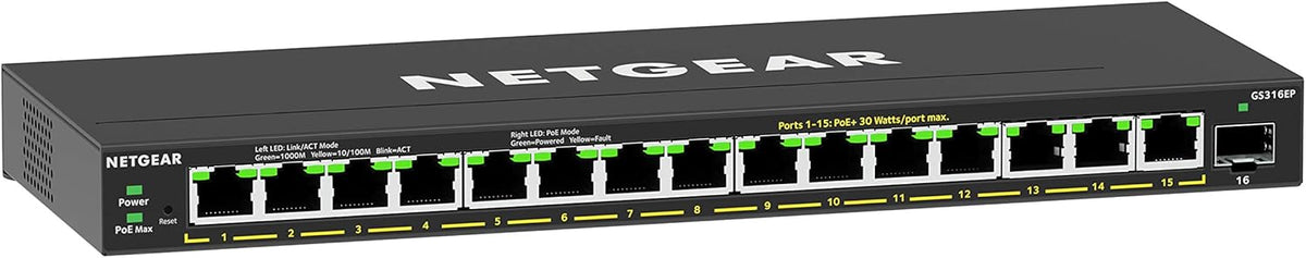 5-Port Gigabit Ethernet Unmanaged PoE Switch with 4 x PoE+ @ 83W E52891