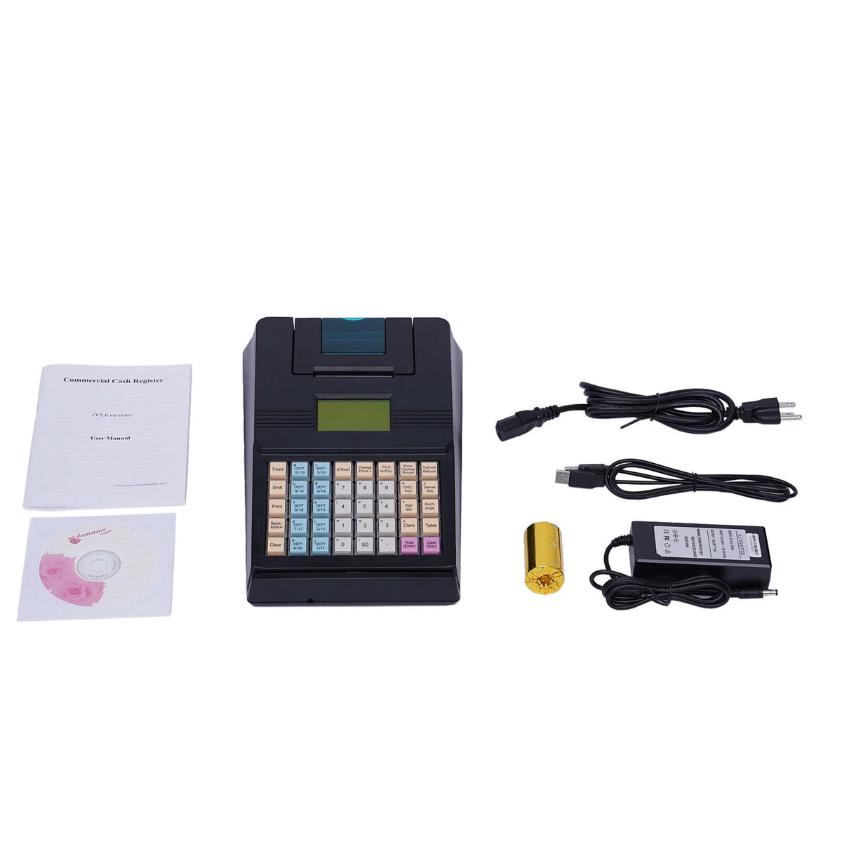 110V USB Electronic Cash Register W734