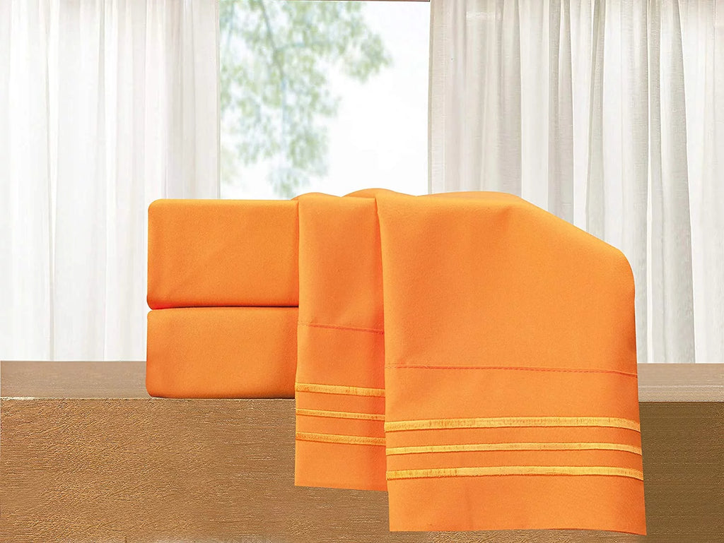 King Orange Sheet Set Z270544