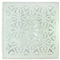White MDF Panel Wall Decor Q40176