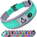 Reflective Neoprene Padded Nylon Adjustable Dog Collar V553029