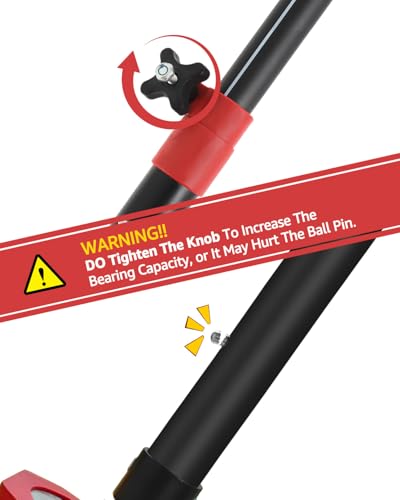 Steel Support Rod 154 LB Capacity 49.2 IN-114.2 in 4 PC H427