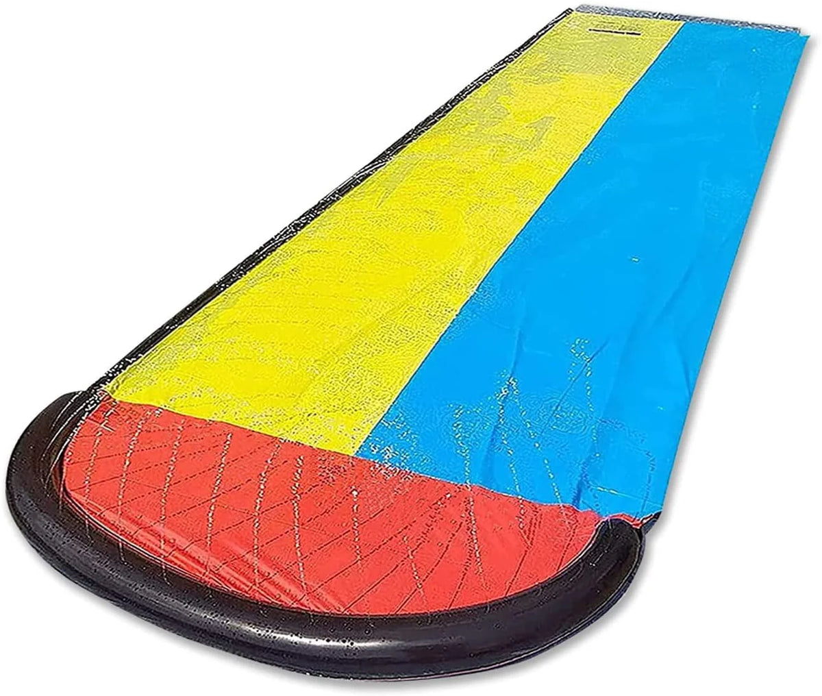 15.5ft Long Water Slide Toy with Inflatable Crash Pad P2043