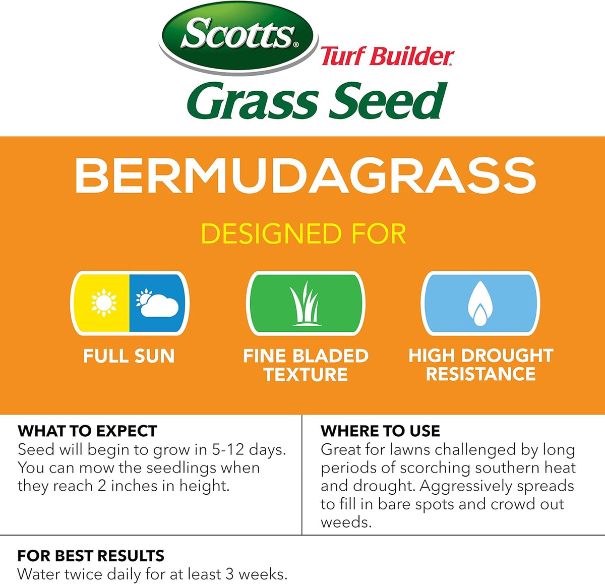 5 lbs. Bermudagrass Grass Seed L3478