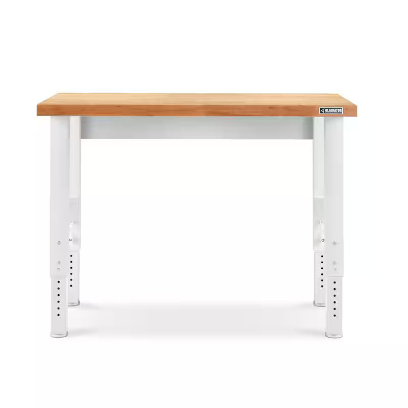 Adjustable Height Hardwood Top Workbench M93784