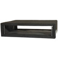 Black 2U Studio Equipment Rack Shell F855262