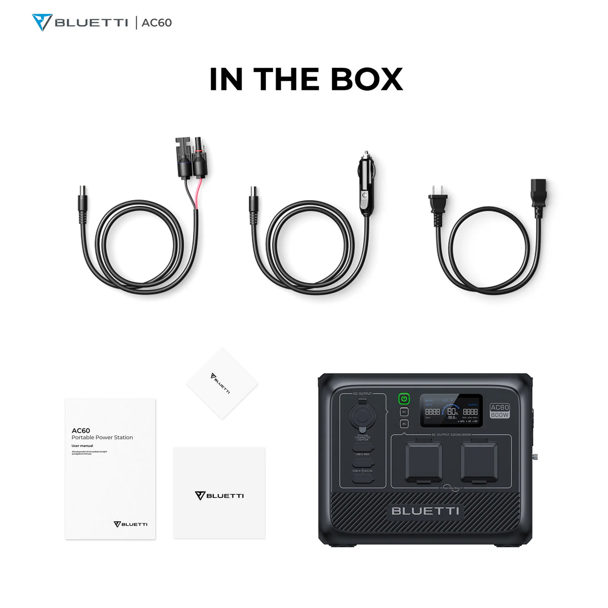 600W 403Wh LiFePO4 Portable Power Station J233796