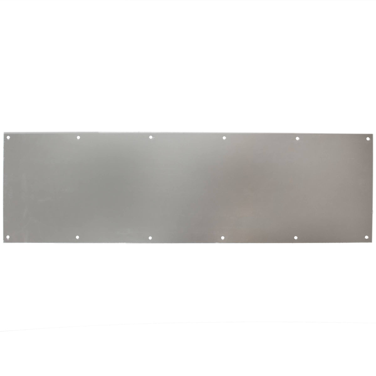 Satin Nickel Kick Plate 10 Inches by 34 Inches W722314