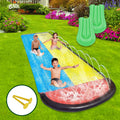 15.5ft Long Water Slide Toy with Inflatable Crash Pad P2043
