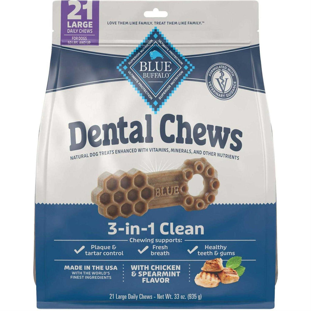 Chicken & Spearmint Dog Dental Chews I9803