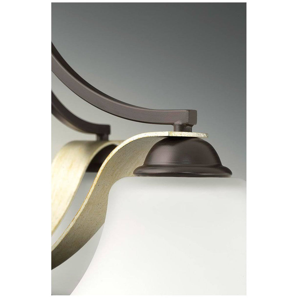Polished Nickel Two-Light Semi-Flush Convertible M143402