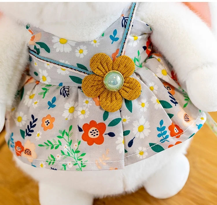 Easter Bunny Plush Stuffed Toy with Floppy Ears G1351