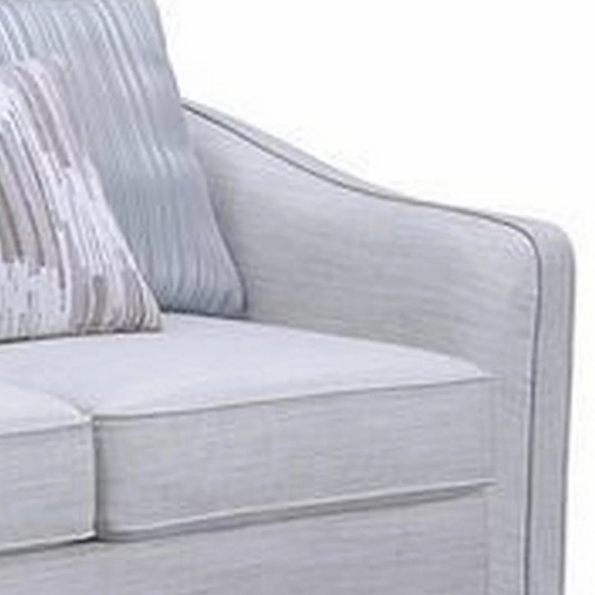 Gray Fabric Upholstery Sofa B1238