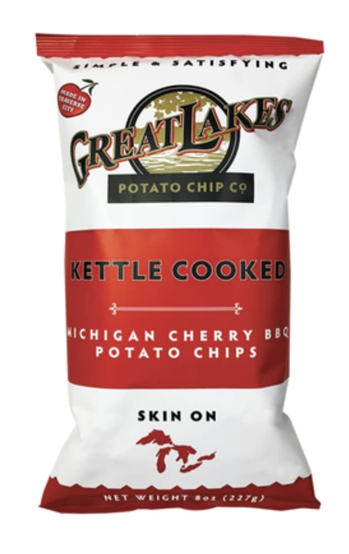Michigan Cherry BBQ Kettle Cooked Chips Q1472