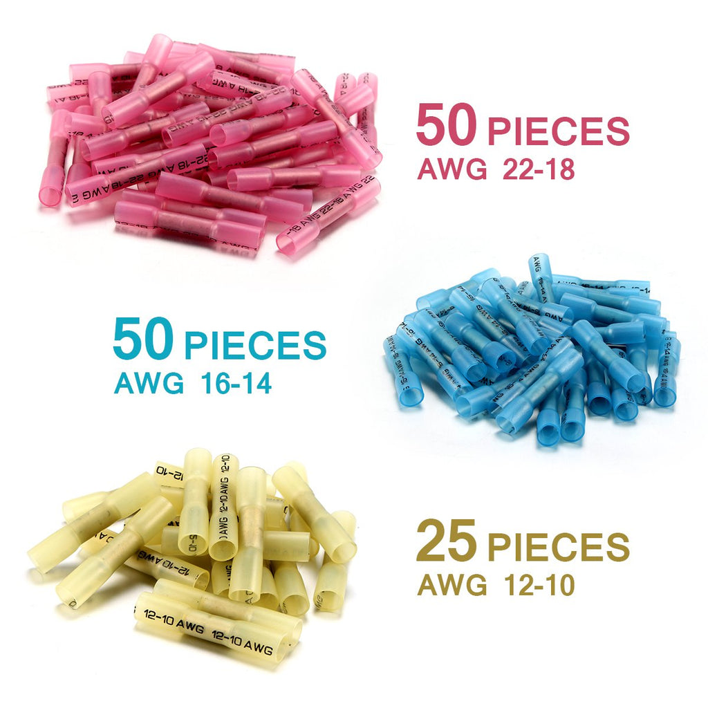 810PCS Insulated Heat Shrink Wire Connectors F31589