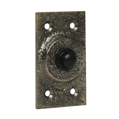 Black Powder Coated Iron Doorbell T4887