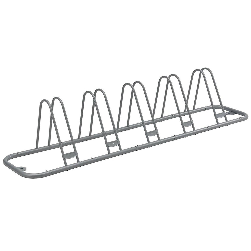Single-Sided Adjustable Bicycle Parking Rack, 5-Bike Capacity A6726