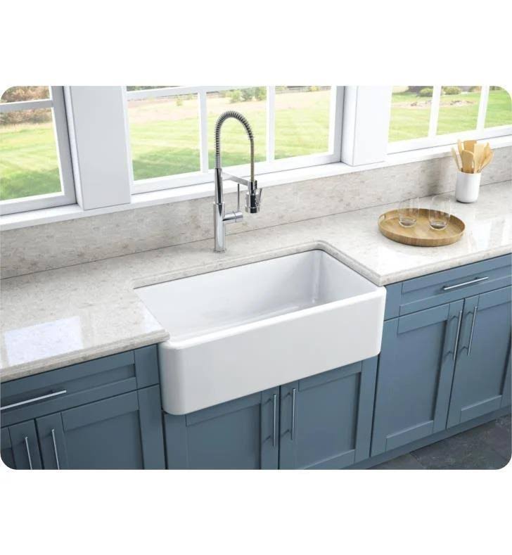 Reversible Fireclay Farmhouse Sink D569
