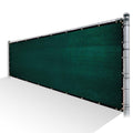 Green Privacy Fence Screen HDPE Mesh Netting with Reinforced Grommets K5900