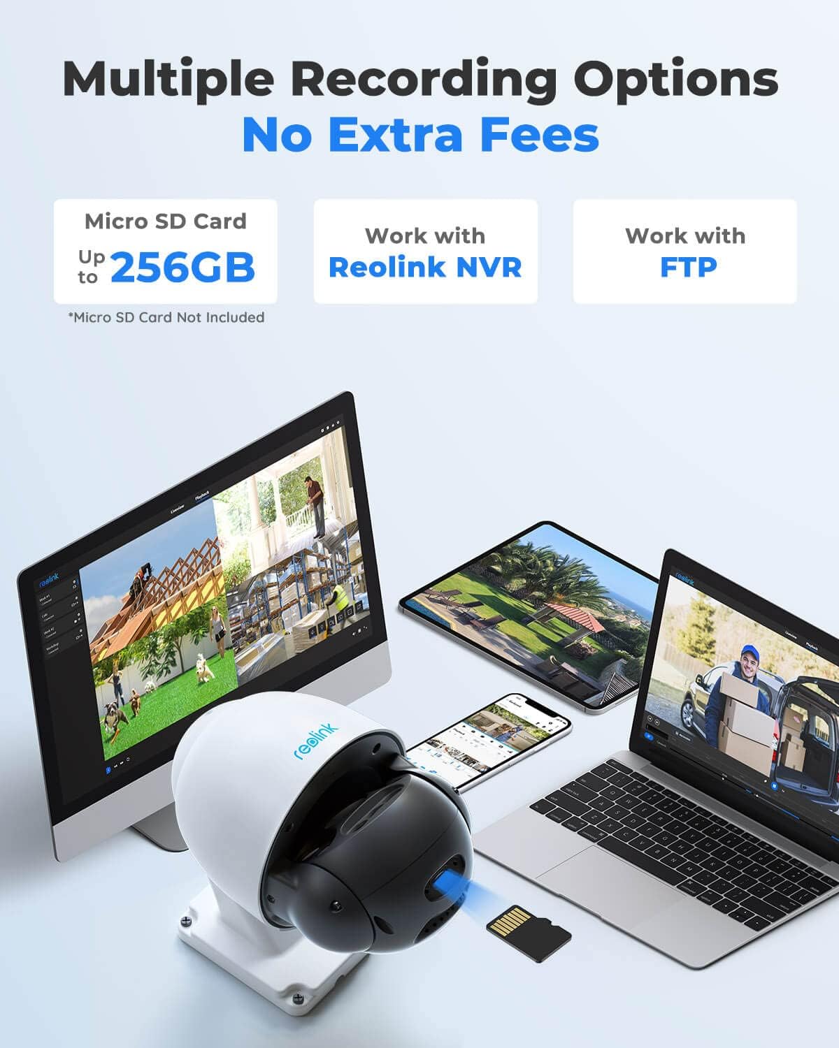 4K PTZ Outdoor PoE Security Camera O30835