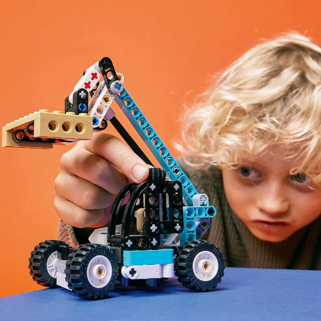 LEGO Technic Telehandler Model Building Kit D6733