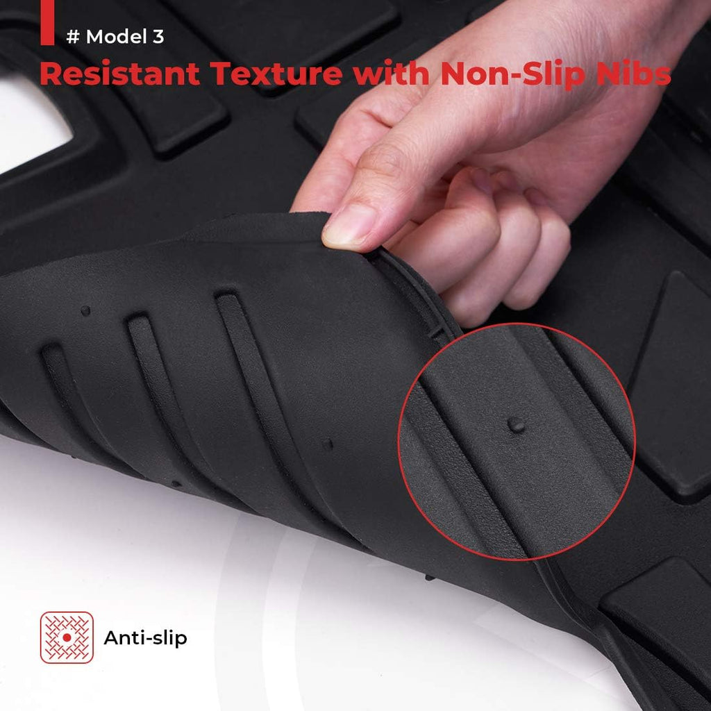 All-Weather 3D Full Cover Waterproof TPE Floor Mats V196194