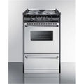 20 in. Slide-in Electric Range with Stainless Steel Doors A9064
