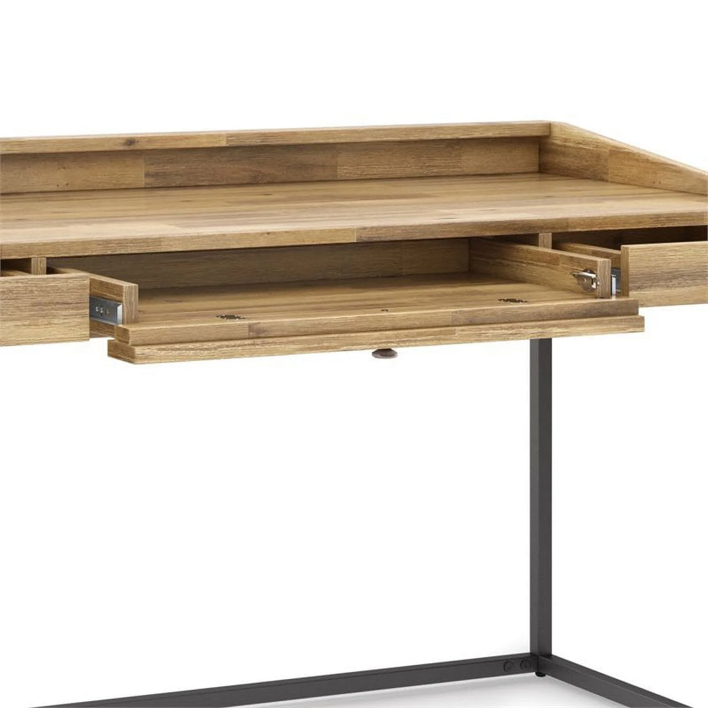 60" Solid Wood Modern Computer Desk Y688