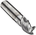 Carbide Corner Radius End Mill, TiCN Finish, 3-Flute O582